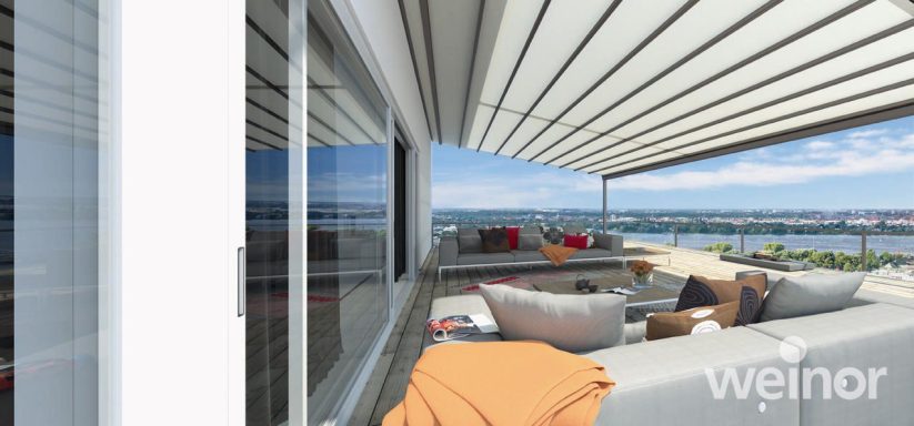 PVC Pergola Gastronomie Weinor Hamburg